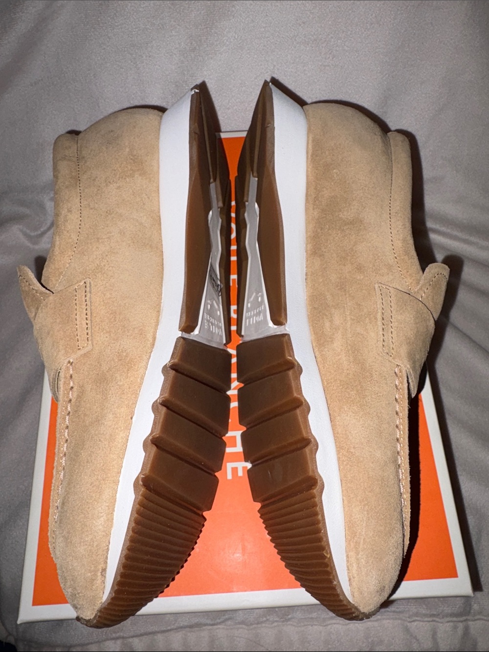 NWT VOILE BLANCHE Julia Hybrid Loafer Sneaker in Caramel - Picture 14 of 15
